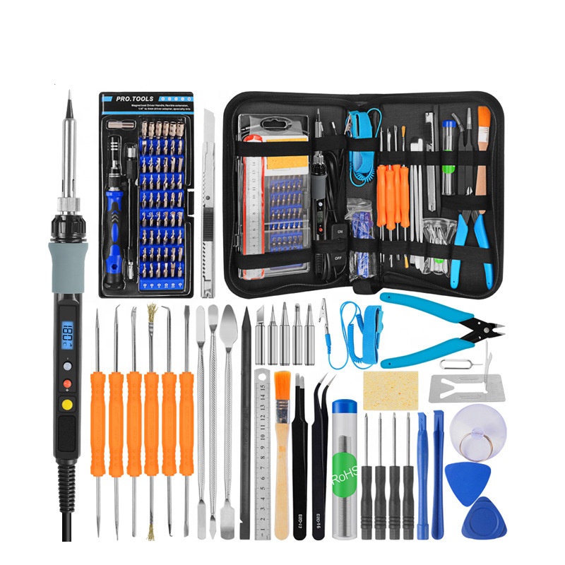 Screwdriver Set Precision - Pistola saldatrice elettrica con display digitale