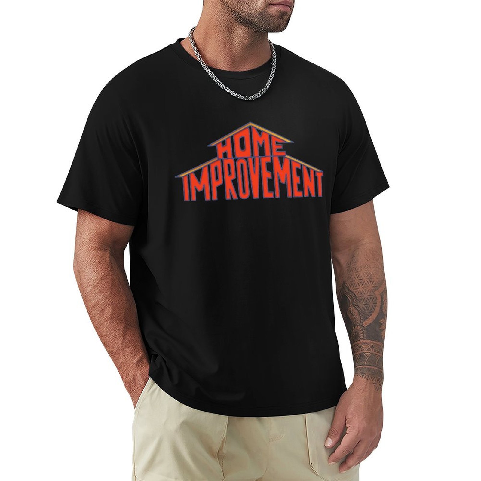 Home Improvement Logo Design - T-Shirt con Logo Home Improvement Anni