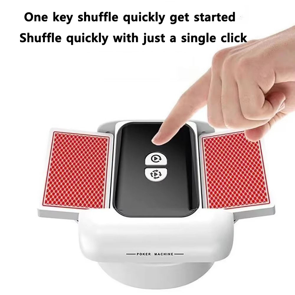 Home Improvement Game - Macchina per mescolare carte automatica ricaricabile