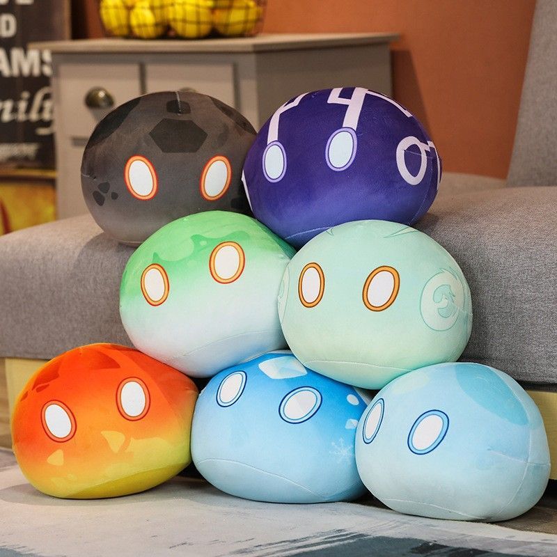 Home Improvement Game - Peluche Genshin Impact Slime, morbido cuscino