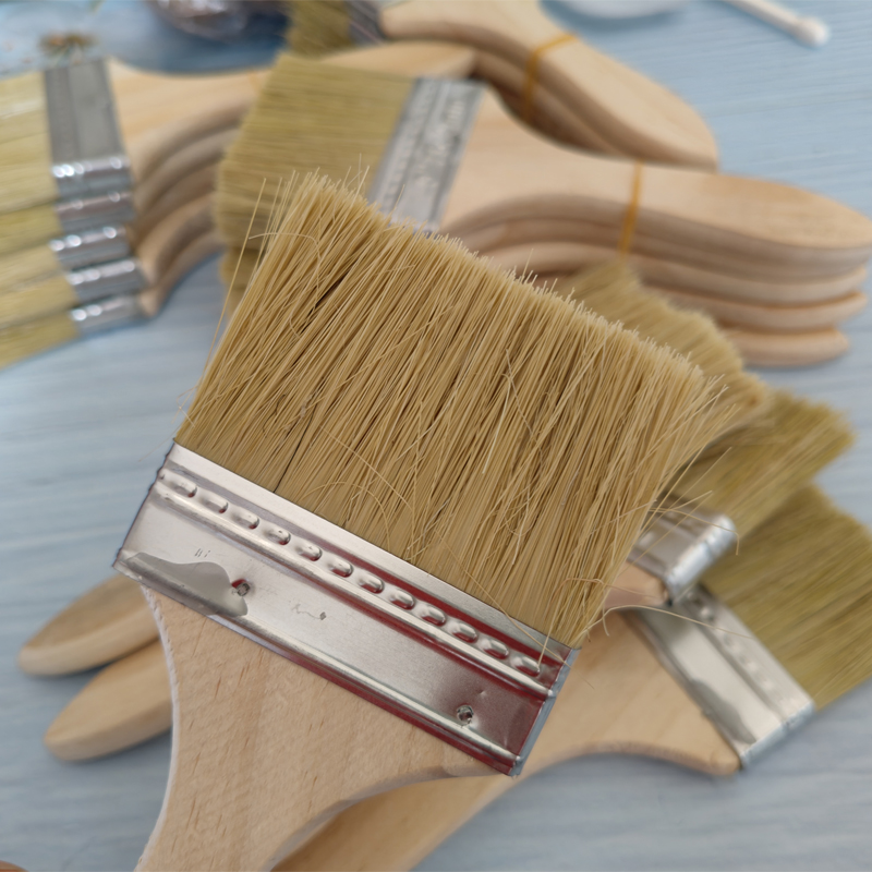 Wood Stain Brush - Pennello per vernice e vernice, perfetto