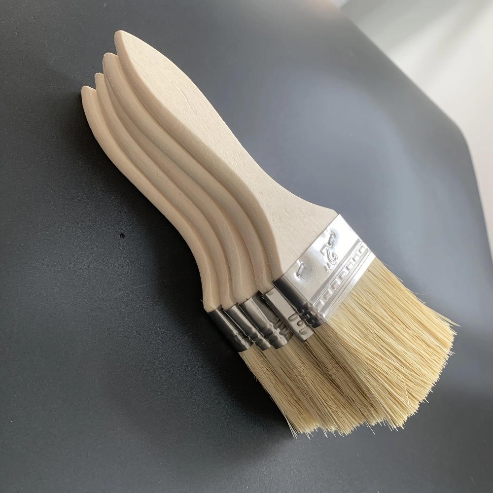 Wood Stain Brush - Set di Pennelli in Legno con