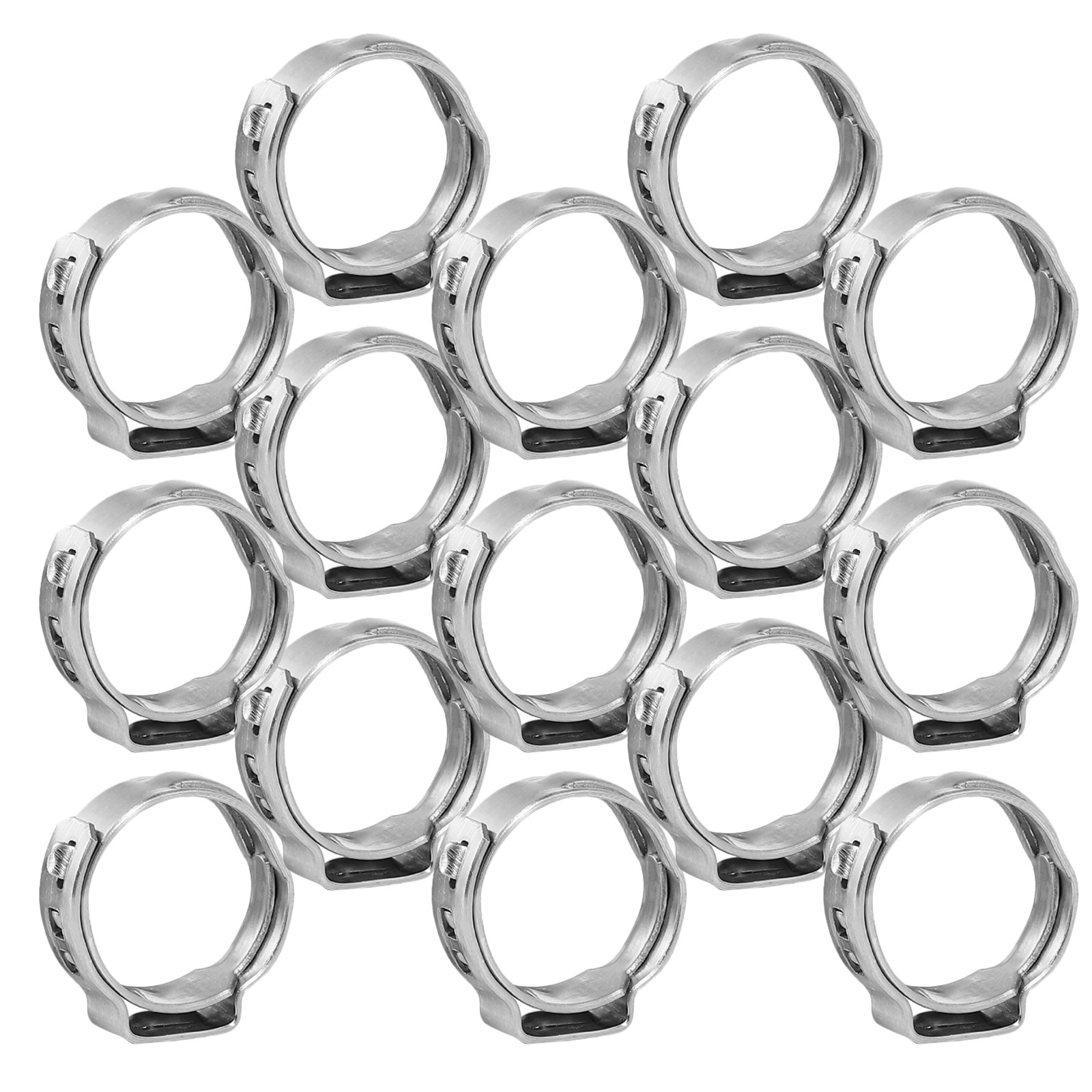 Hose Clamp Assorted - Set di 50 Morsetti a Orecchio