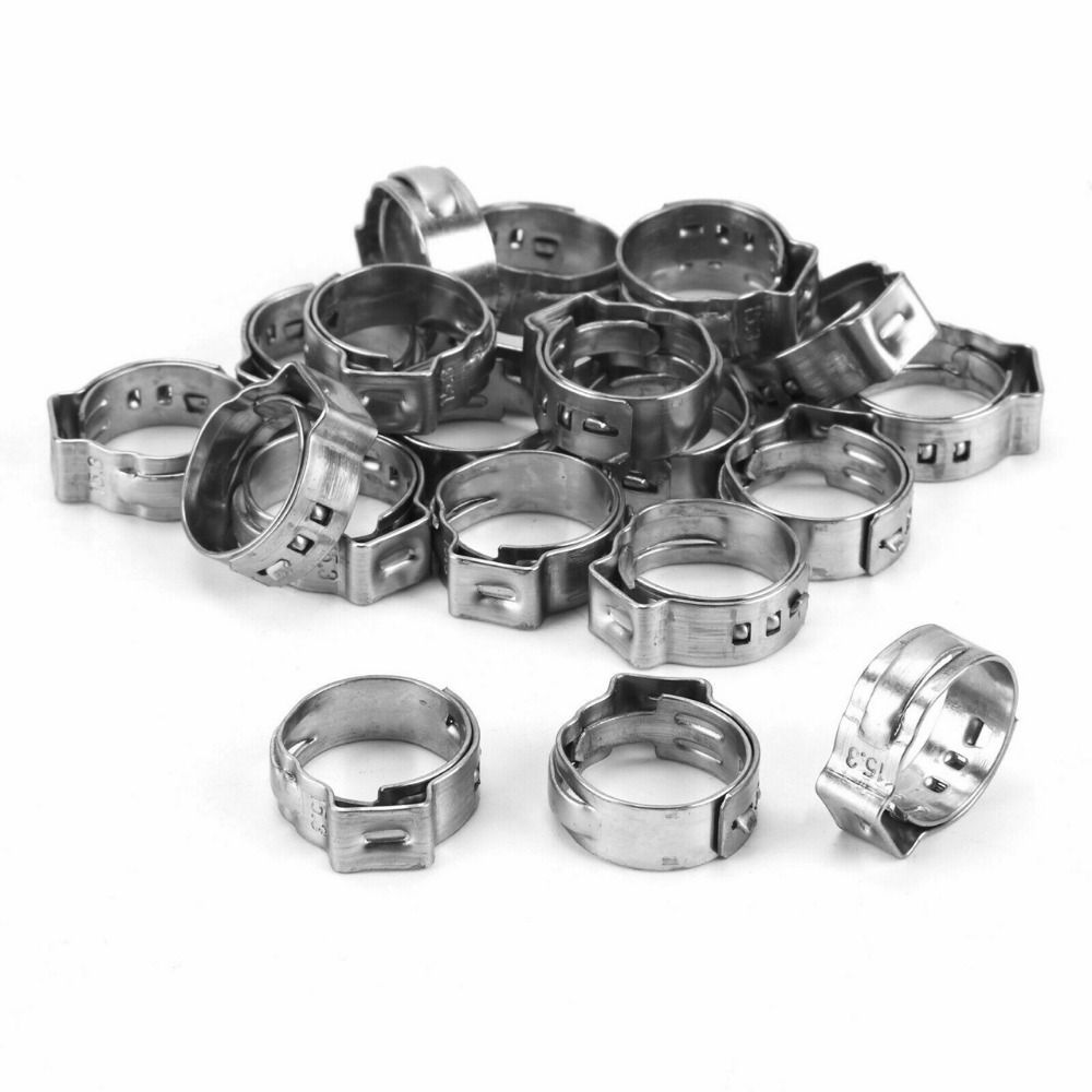 Hose Clamp Assorted - 10 pz 5.3-31mm fascetta stringitubo singolo