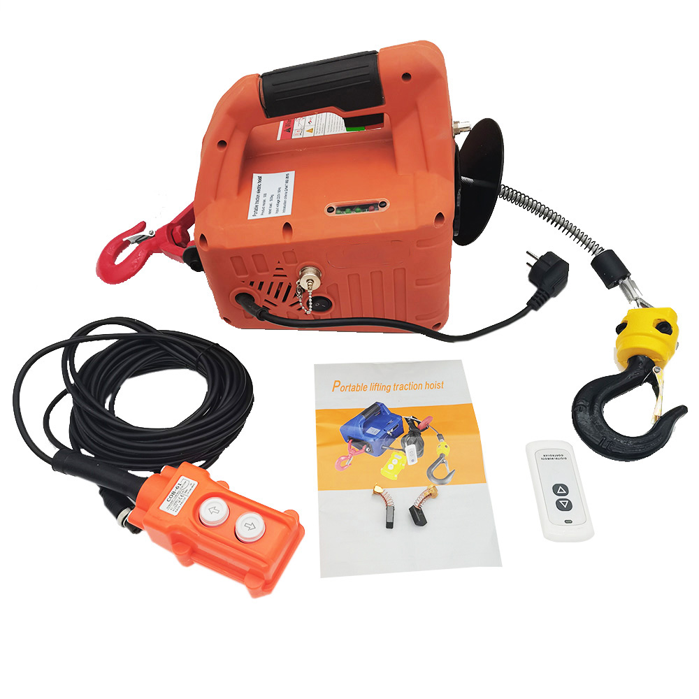 Home Improvement Cars - Gru Elettrica Portatile da 500 Kg