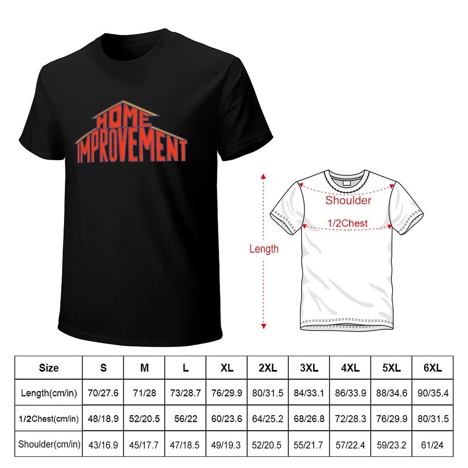 T-Shirt con Logo Home Improvem - Home Improvement Logo Design recensione e prezzo