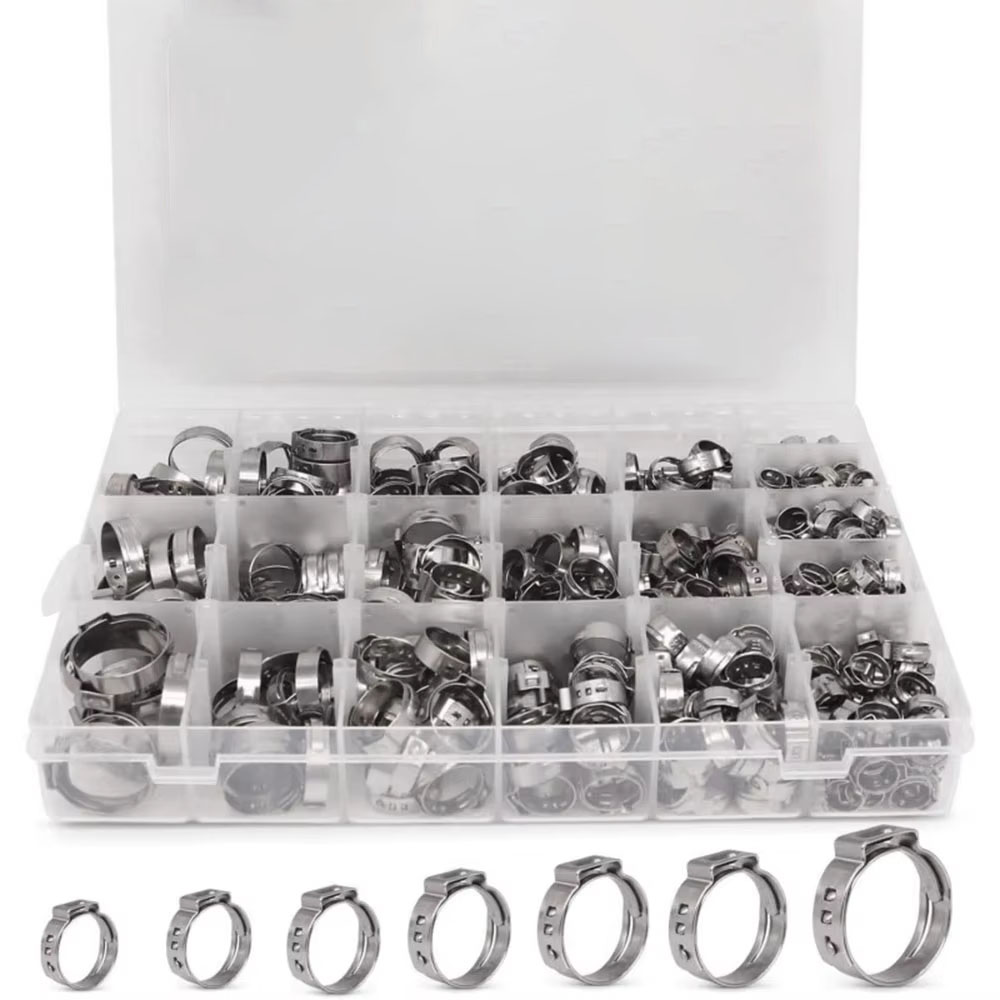 Kit Assortito di 170 Morsetti  - Hose Clamp Assorted recensione e prezzo