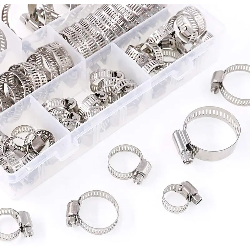 Kit Assortito di 60 Morsetti a - Hose Clamp Assorted recensione e prezzo