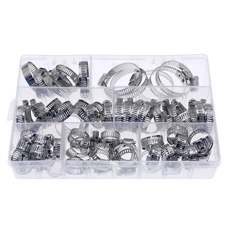 Kit Assortito di 60 Morsetti a - Hose Clamp Assorted recensione e prezzo