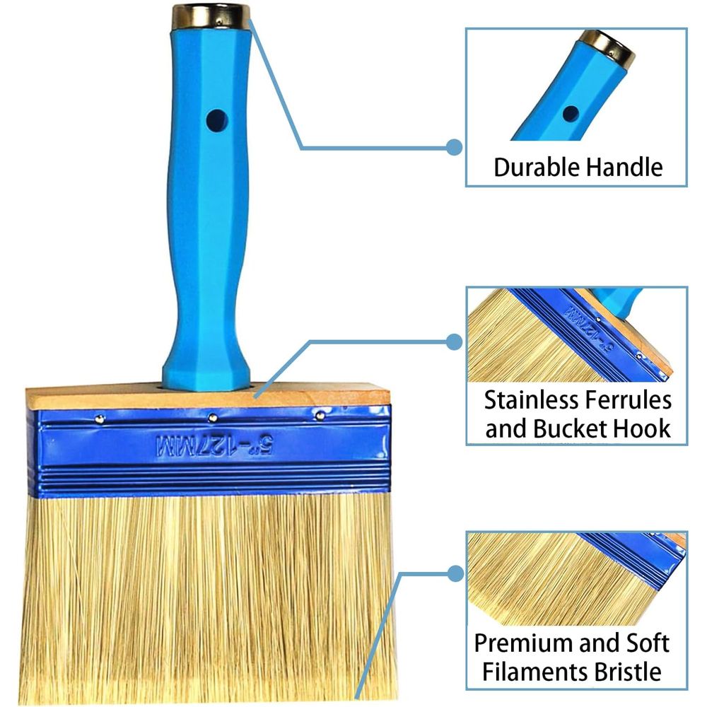 Set Triplo di Pennelli Resiste - Wood Stain Brush recensione e prezzo