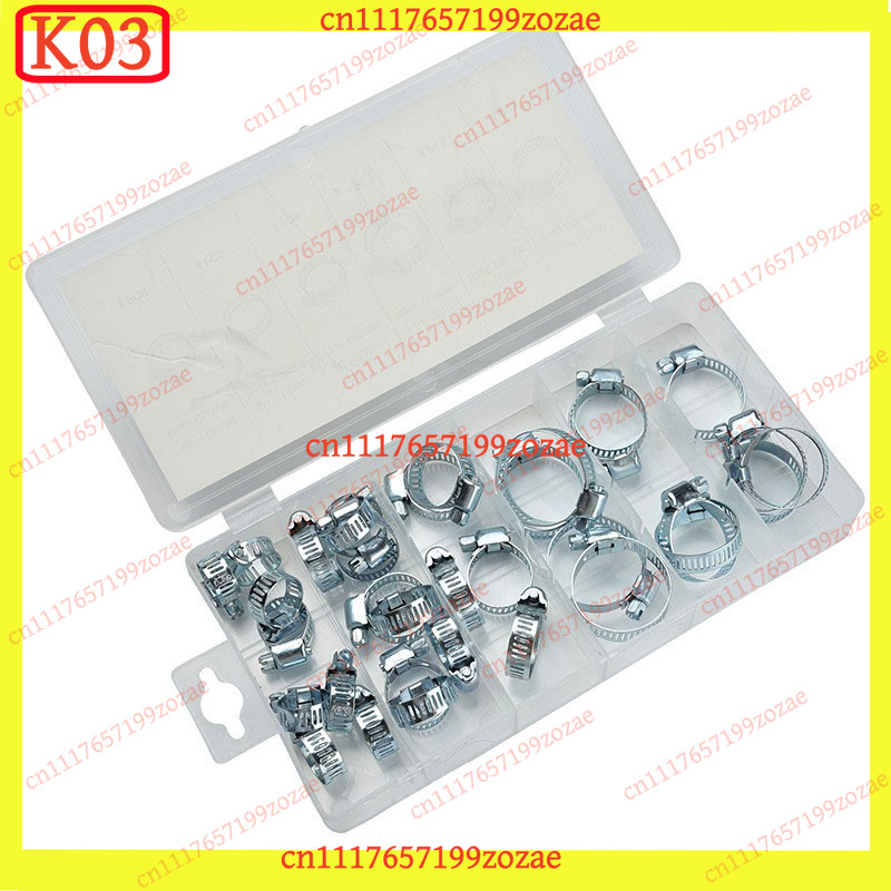k3 Kit Assortito di 34 Pezzi d - Hose Clamp Assorted recensione e prezzo