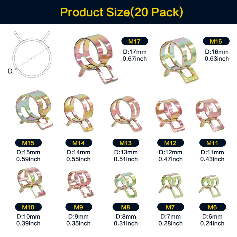Kit assortimento di fascette p - Hose Clamp Assorted recensione e prezzo