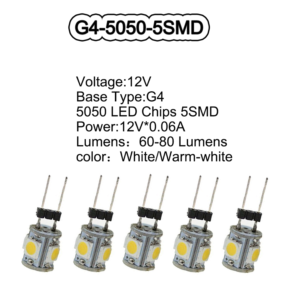 10 pezzi DC12V G4 5050 5 SMD L - Home Improvement Cars recensione e prezzo