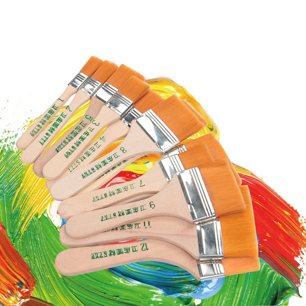 12 pennelli in nylon per grand - Wood Stain Brush recensione e prezzo