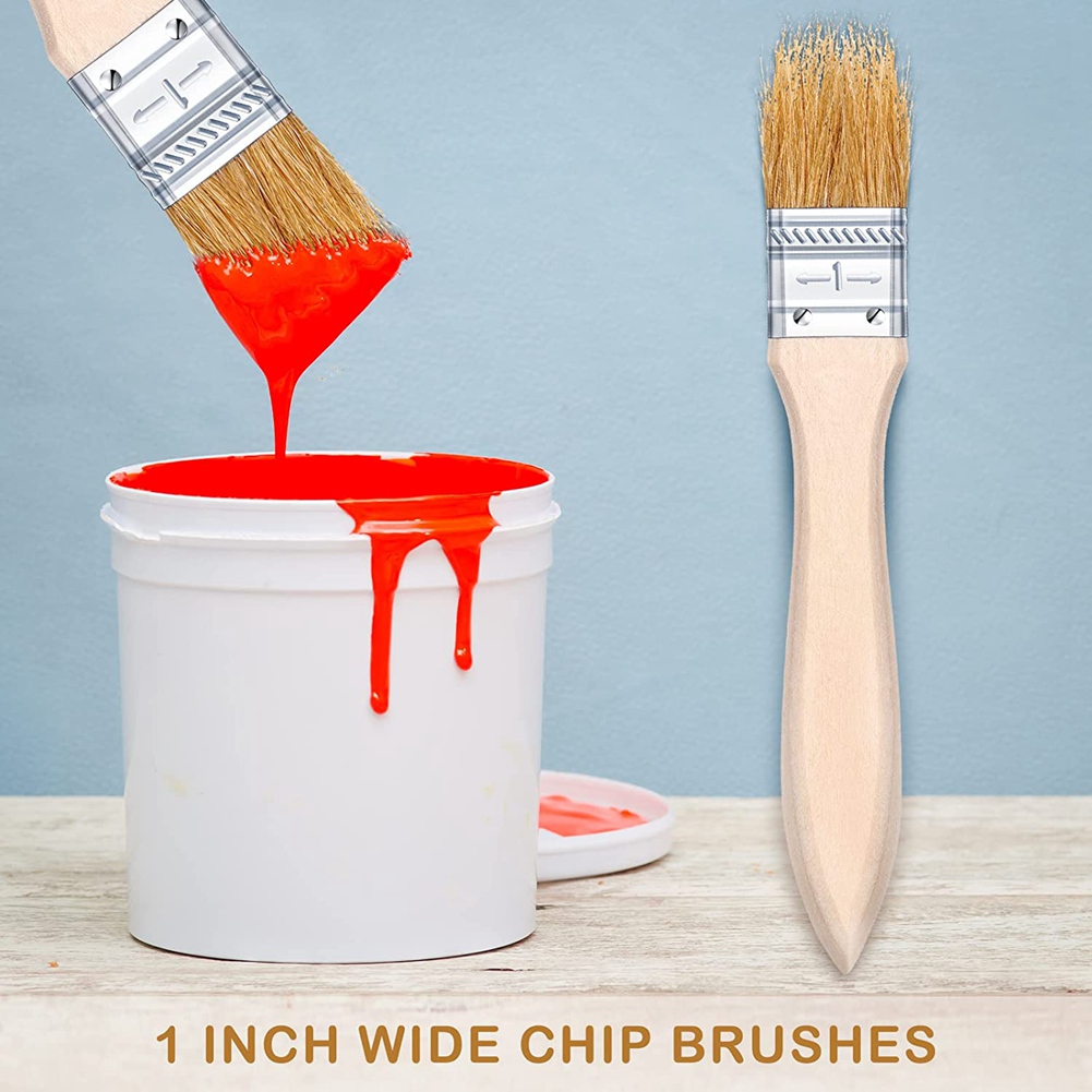 ABUH-100Pcs Pennelli per Pittu - Wood Stain Brush recensione e prezzo