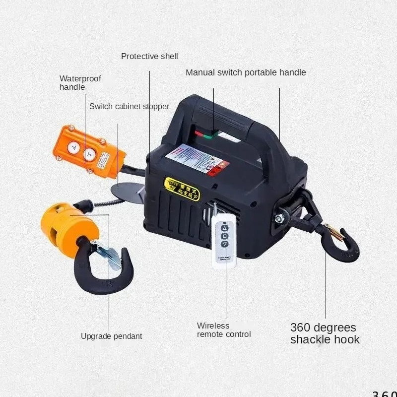 Gru Elettrica Portatile da 500 - Home Improvement Cars recensione e prezzo