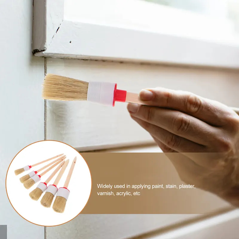 Set di 6 Pennelli Premium con  - Wood Stain Brush recensione e prezzo