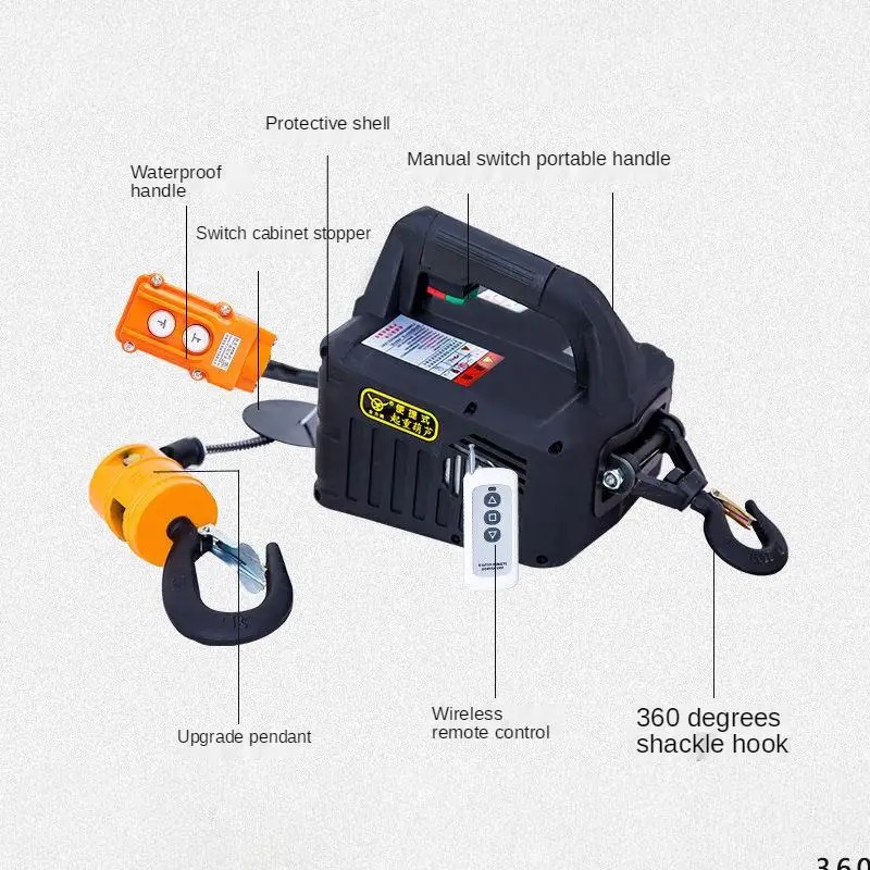 Gru Portatile Elettrica da 500 - Home Improvement Cars recensione e prezzo