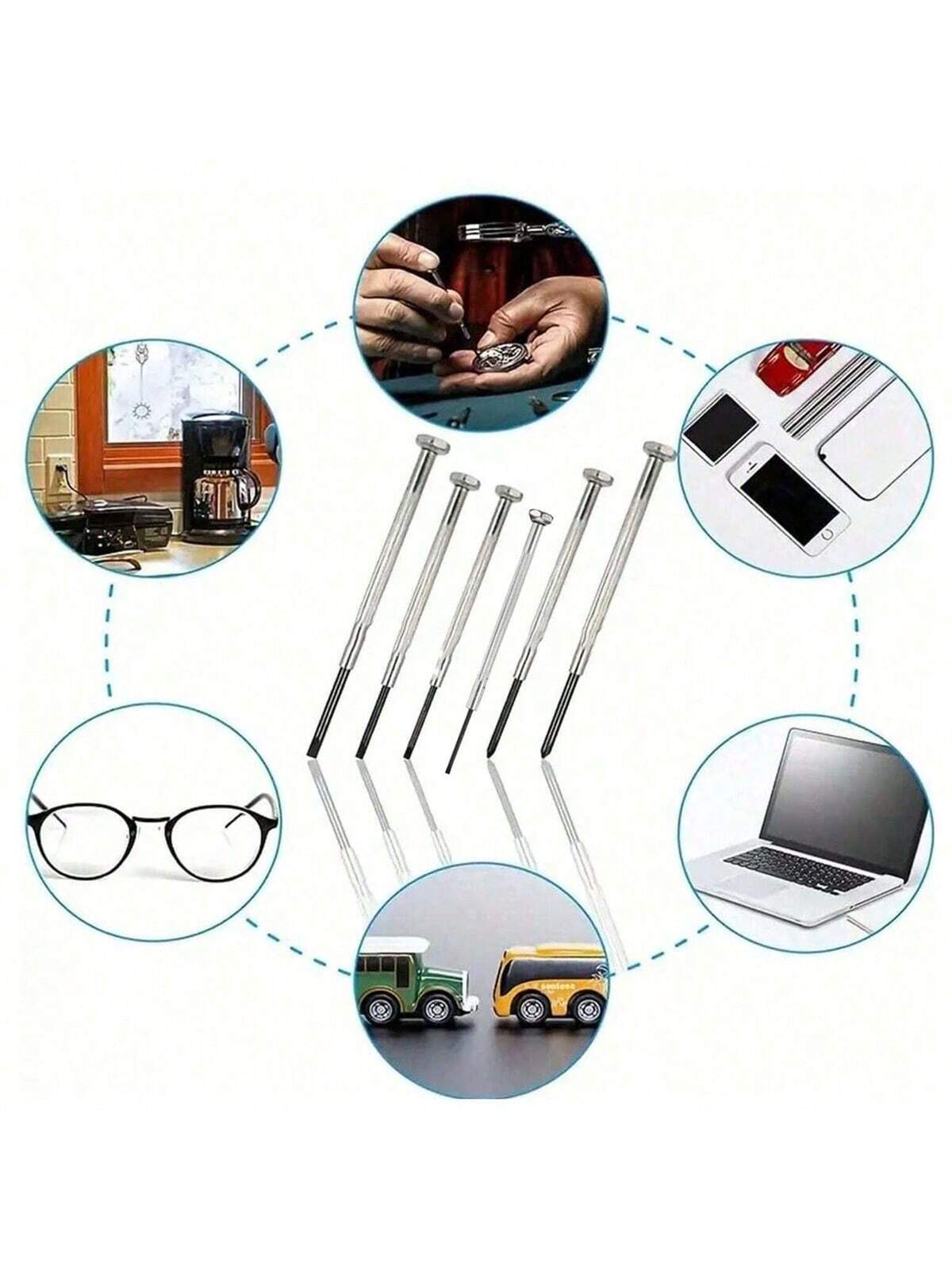 Set di 6 cacciaviti, accessori - Screwdriver Set Precision recensione e prezzo